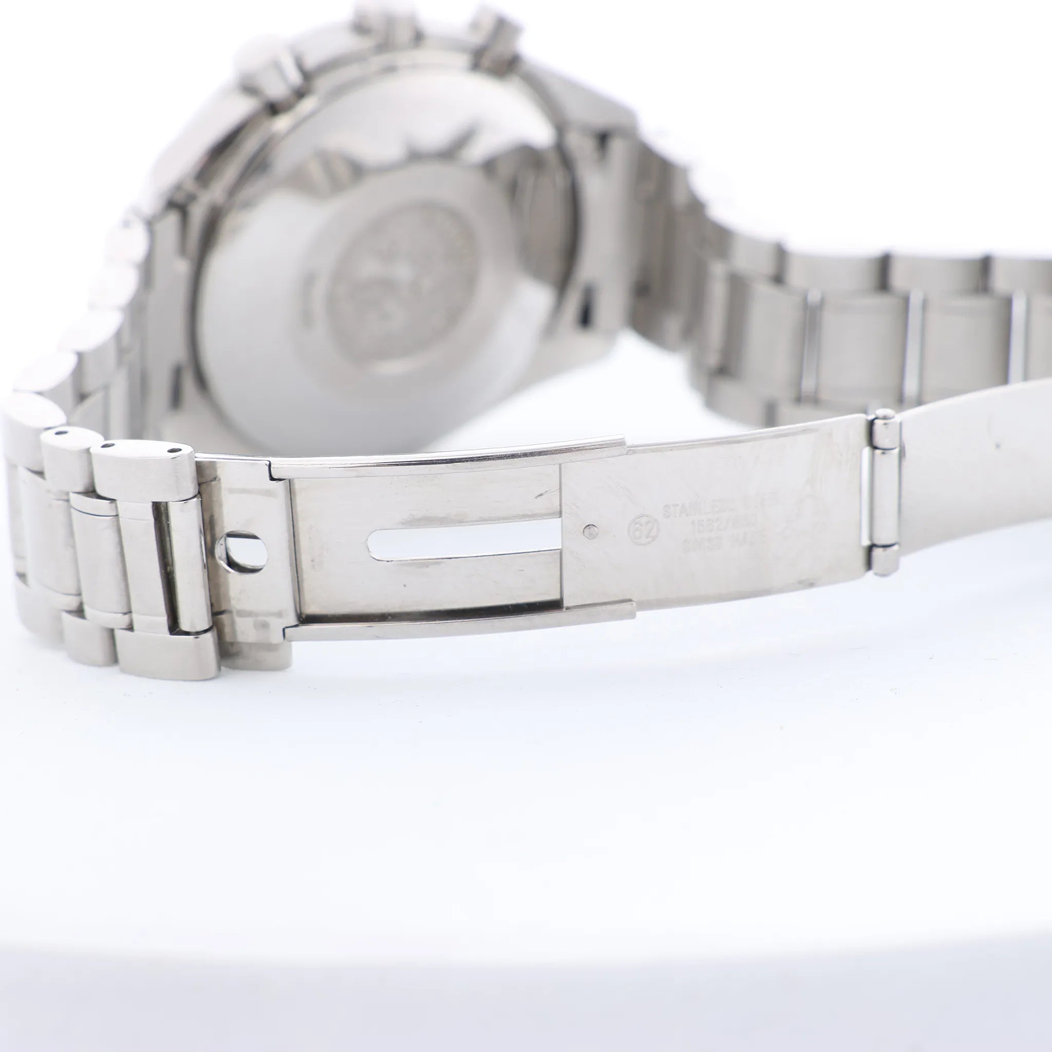 Omega Speedmaster Date Chronograph 3513.30 58461670 SS SS AT Watch with Silver Dial