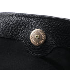 Coach Lexy Pebbled Leather Shoulder Bag in Black