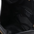 Coach Lexy Pebbled Leather Shoulder Bag in Black