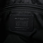 Coach Lexy Pebbled Leather Shoulder Bag in Black