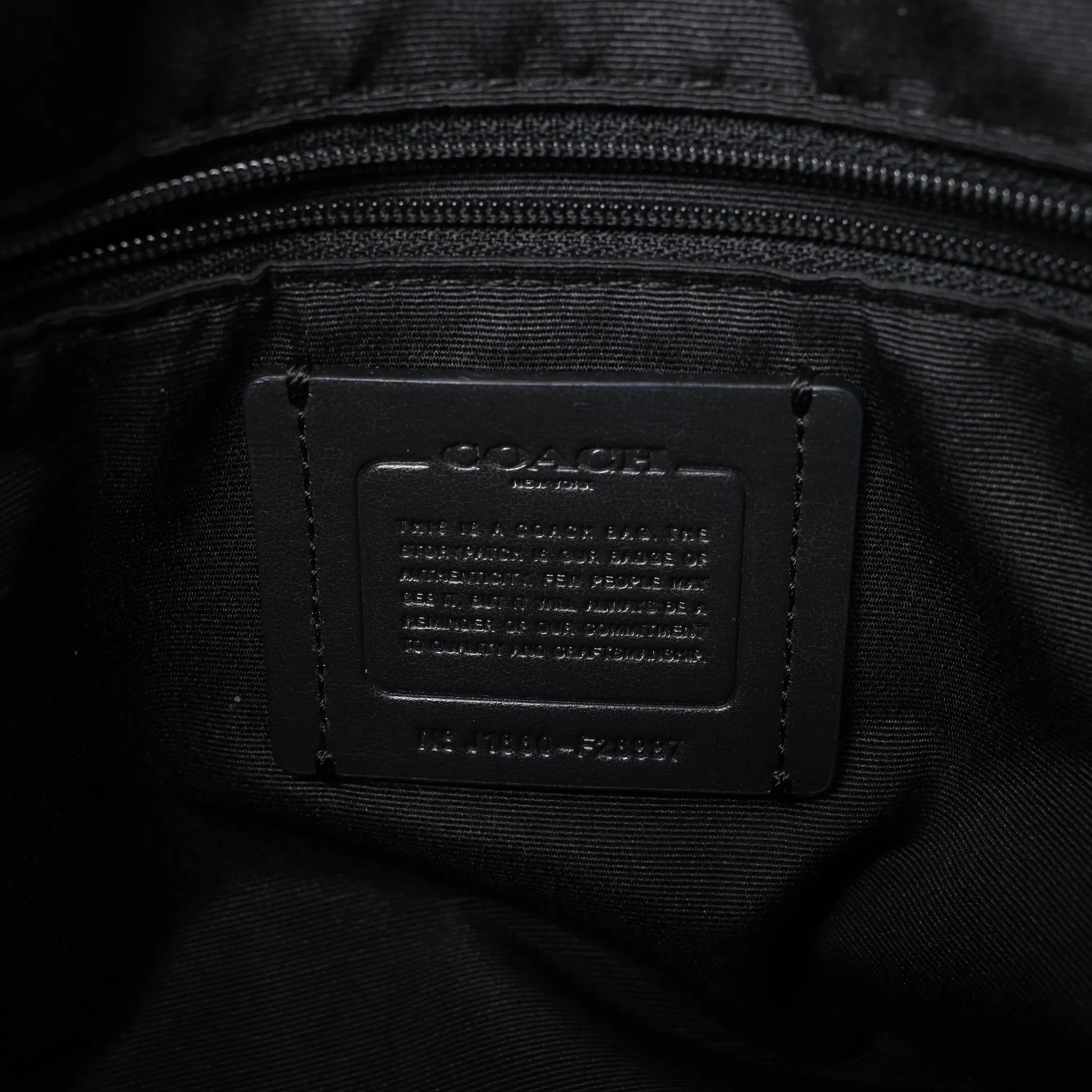 Coach Lexy Pebbled Leather Shoulder Bag in Black