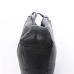 Coach Lexy Pebbled Leather Shoulder Bag in Black
