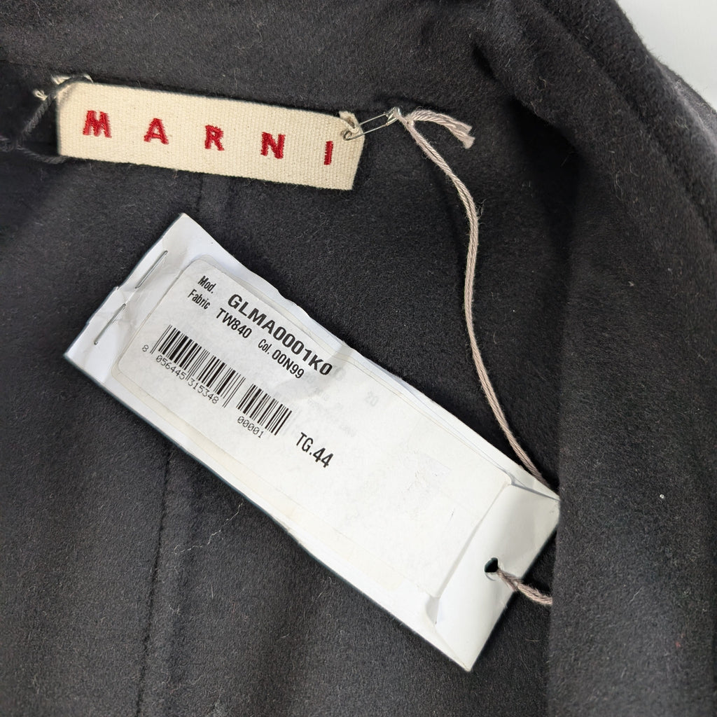 Marni Sleeveless Black Dress, Size 44 IT