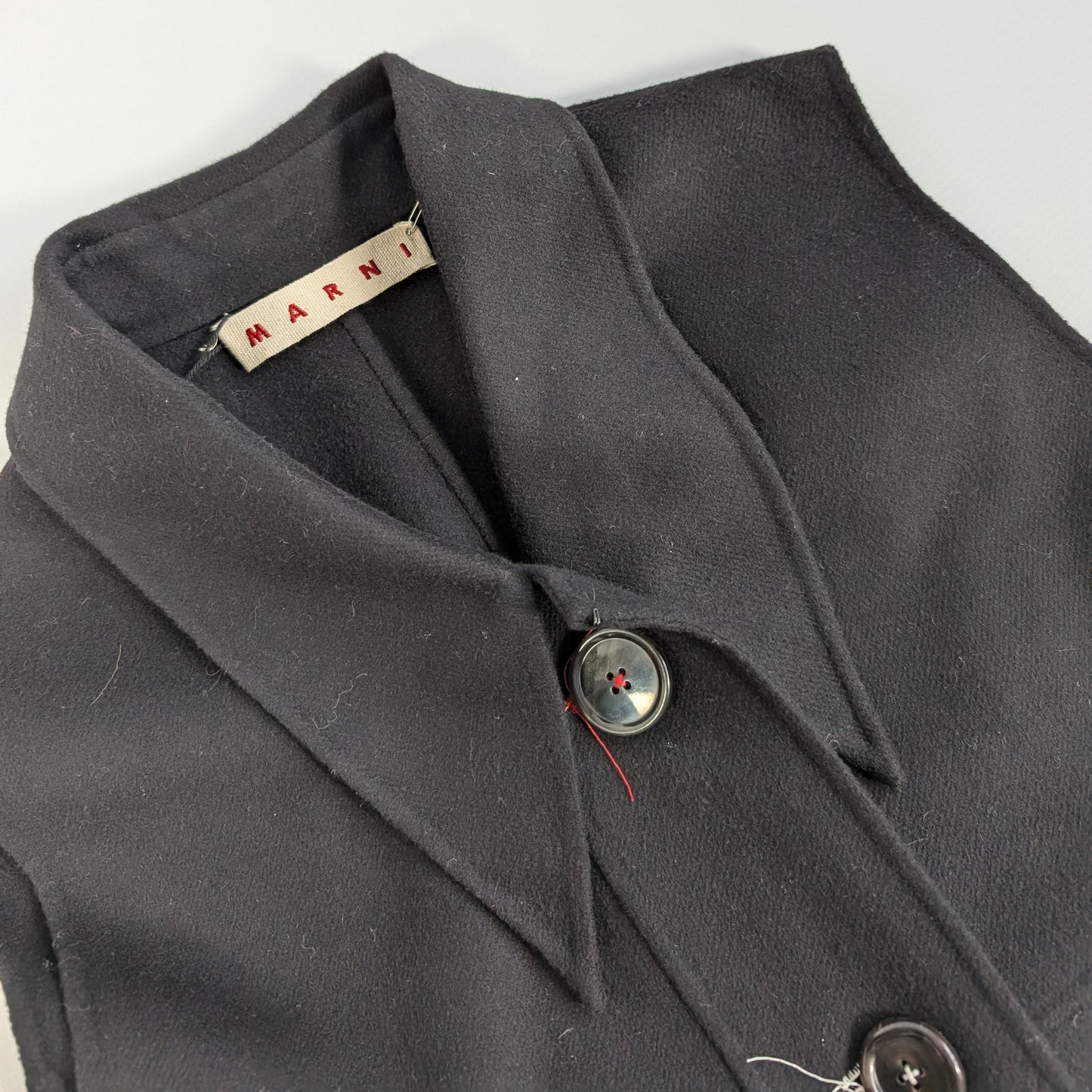 Marni Sleeveless Black Dress, Size 44