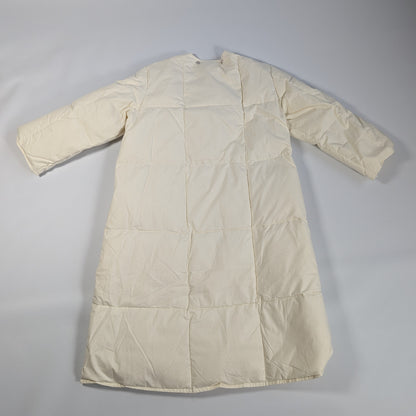 Jil Sander Beige Double-Layer Coat, Size 36