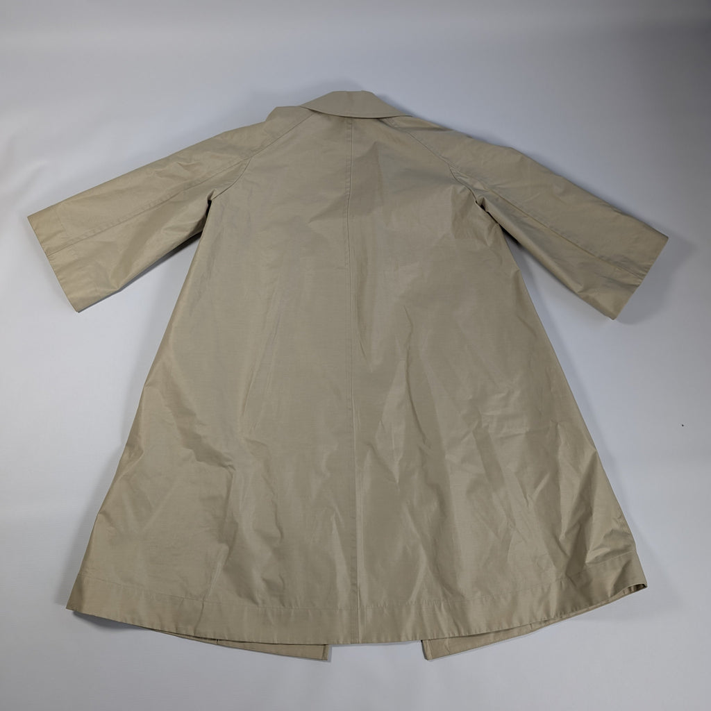 Jil Sander Beige Double-Layer Coat, Size 36