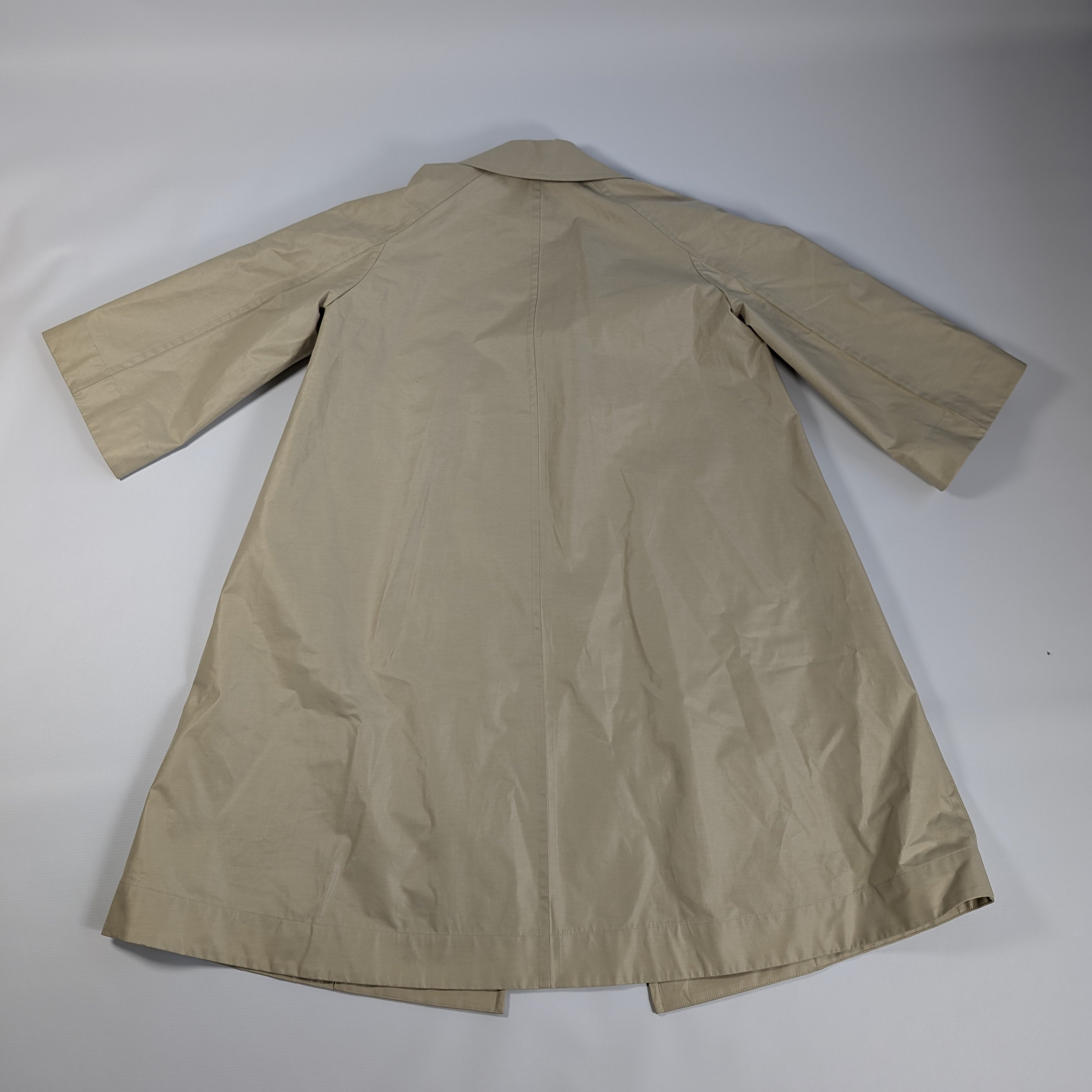 Jil Sander Beige Double-Layer Coat, Size 36