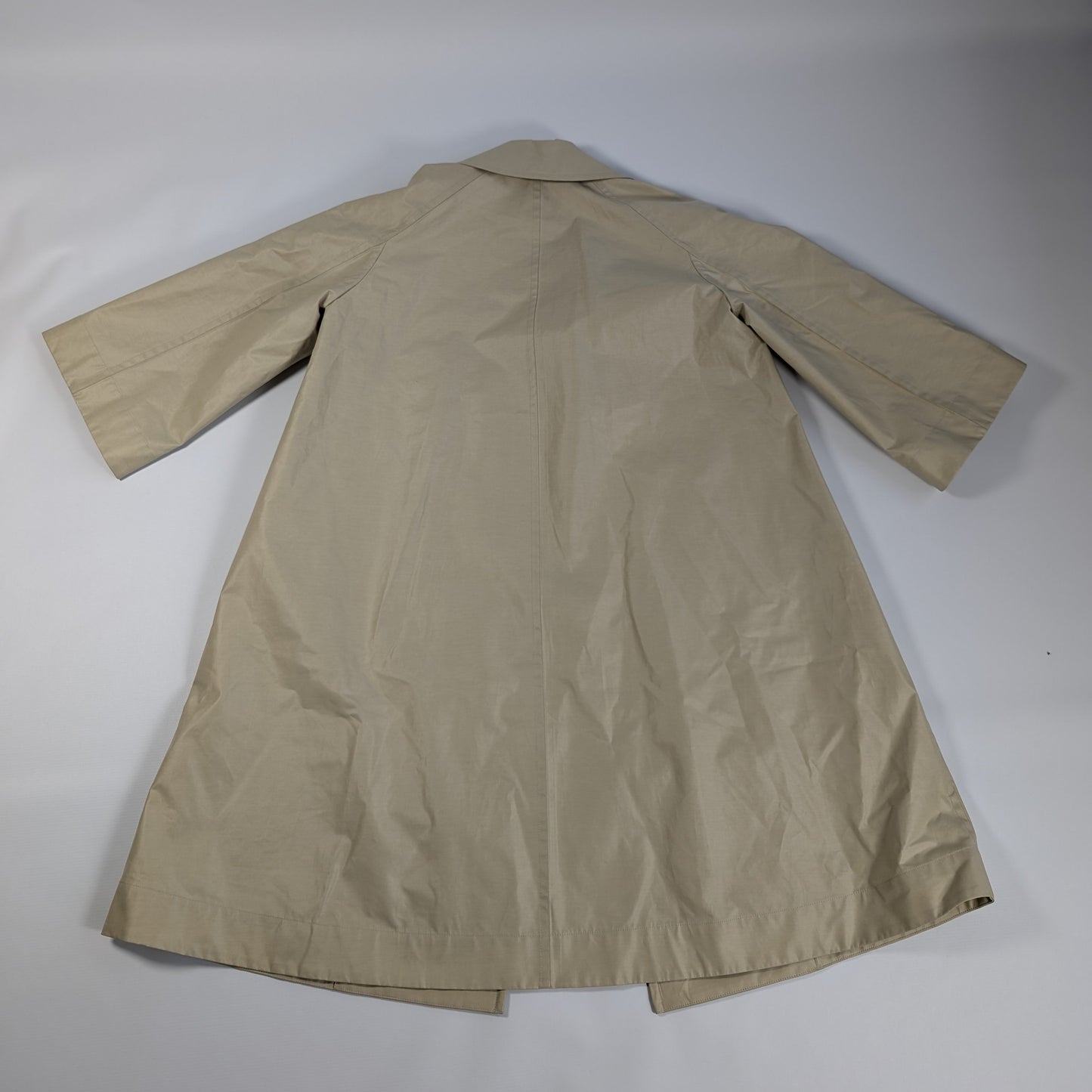 Jil Sander Beige Double-Layer Coat, Size 36