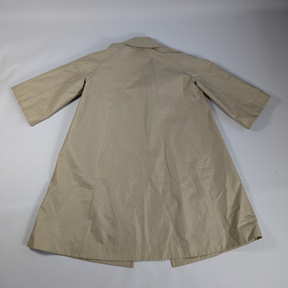 Jil Sander Beige Double-Layer Coat, Size 36