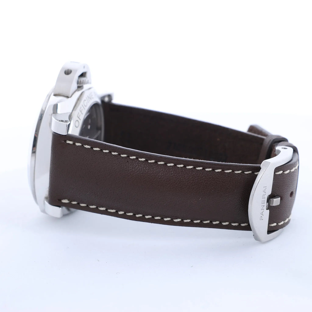 Panerai Luminor 1950 3 DAYS GMT Acciaio PAM00688 OP6950BB1815373 SS AT Watch with Blue Dial