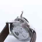 Panerai Luminor 1950 3 DAYS GMT Acciaio PAM00688 OP6950BB1815373 SS AT Watch with Blue Dial