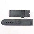 Panerai Luminor Base Logo PAM00000 SS x Rubber Stem-winder Watch with Black Dial