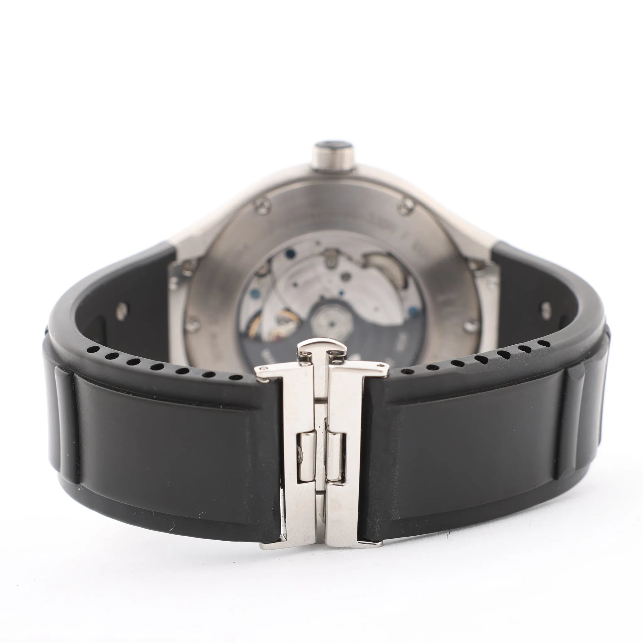 Reloj Piaget Polo FortyFive 1032140 SS×TI SS & Rubber AT con esfera esqueleto G0A35010