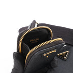 Prada Re-Edition 2005 Leather Crossbody Bag in Black