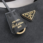 Prada Re-Edition 2005 Leather Crossbody Bag in Black
