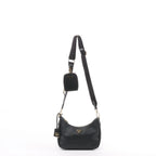 Prada Re-Edition 2005 Leather Crossbody Bag in Black