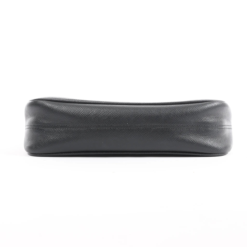 Prada Re-Edition 2005 Leather Crossbody Bag in Black