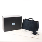 Prada Canapa Denim 2Way Handbag in Blue B2642B