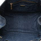 Prada Canapa Denim 2Way Handbag in Blue B2642B