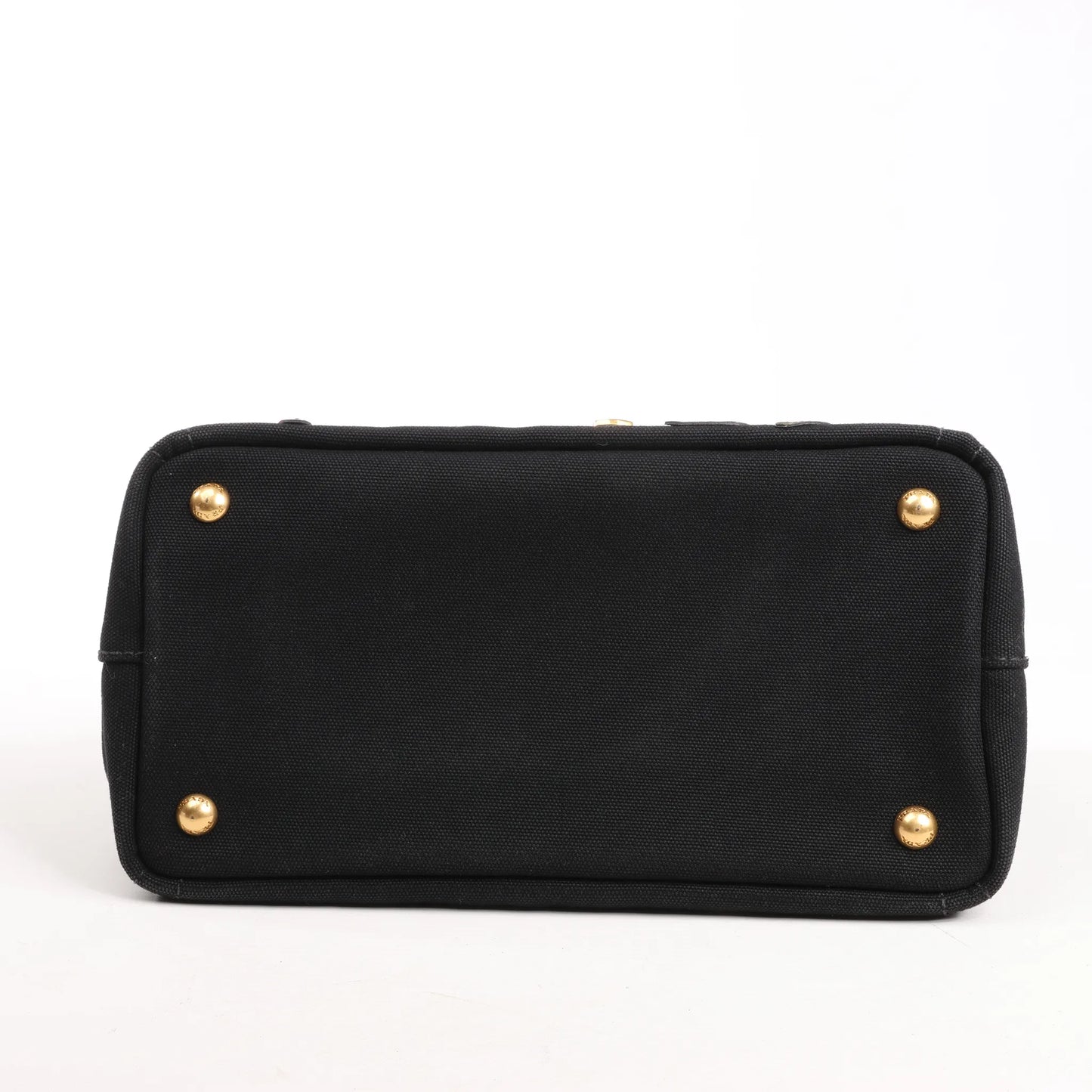 Prada Canapa Hawaii 2Way Handbag in Black x Orange