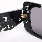 Prada Cat Eye-Frame Sunglasses in Black PR 08Y