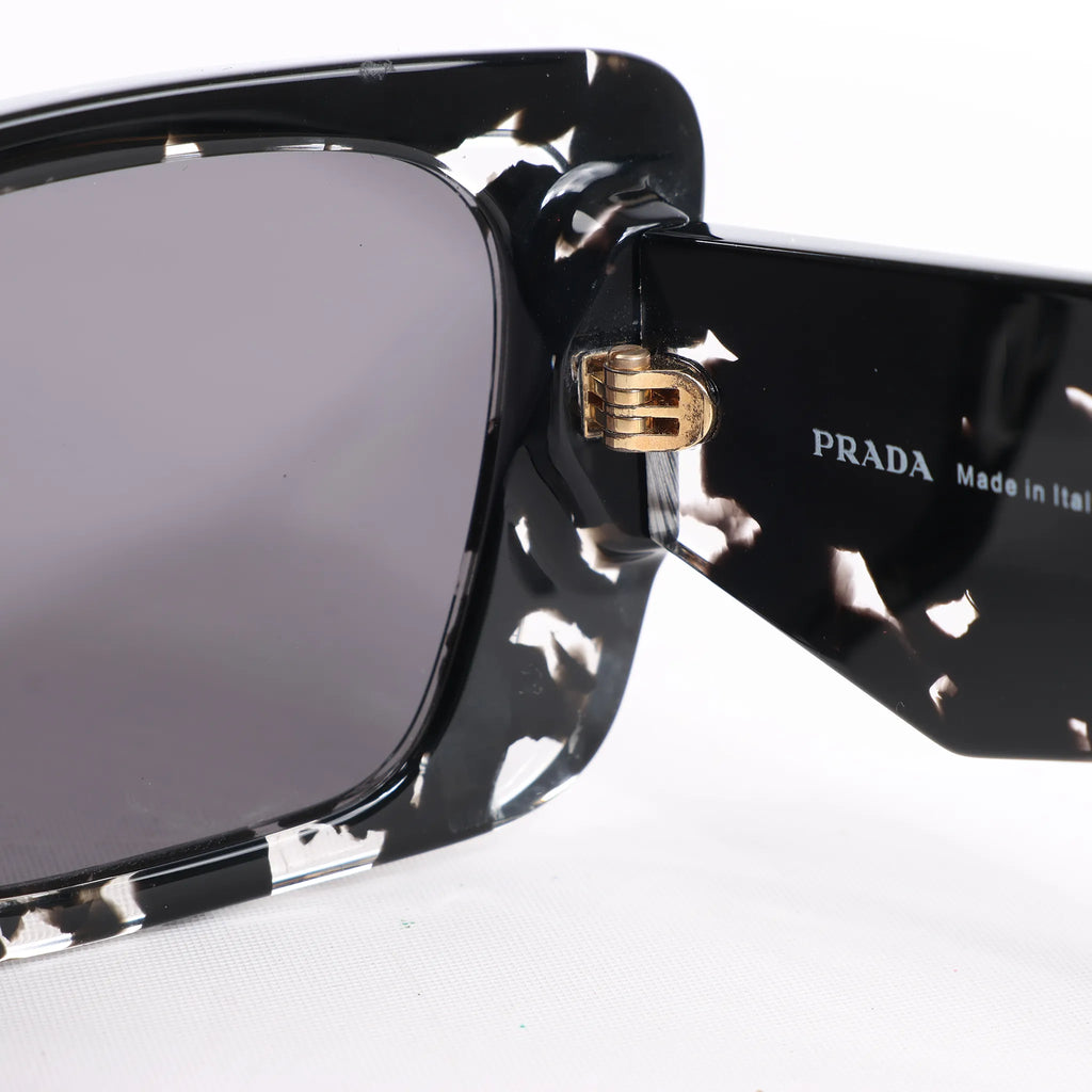 Prada Cat Eye-Frame Sunglasses in Black PR 08Y