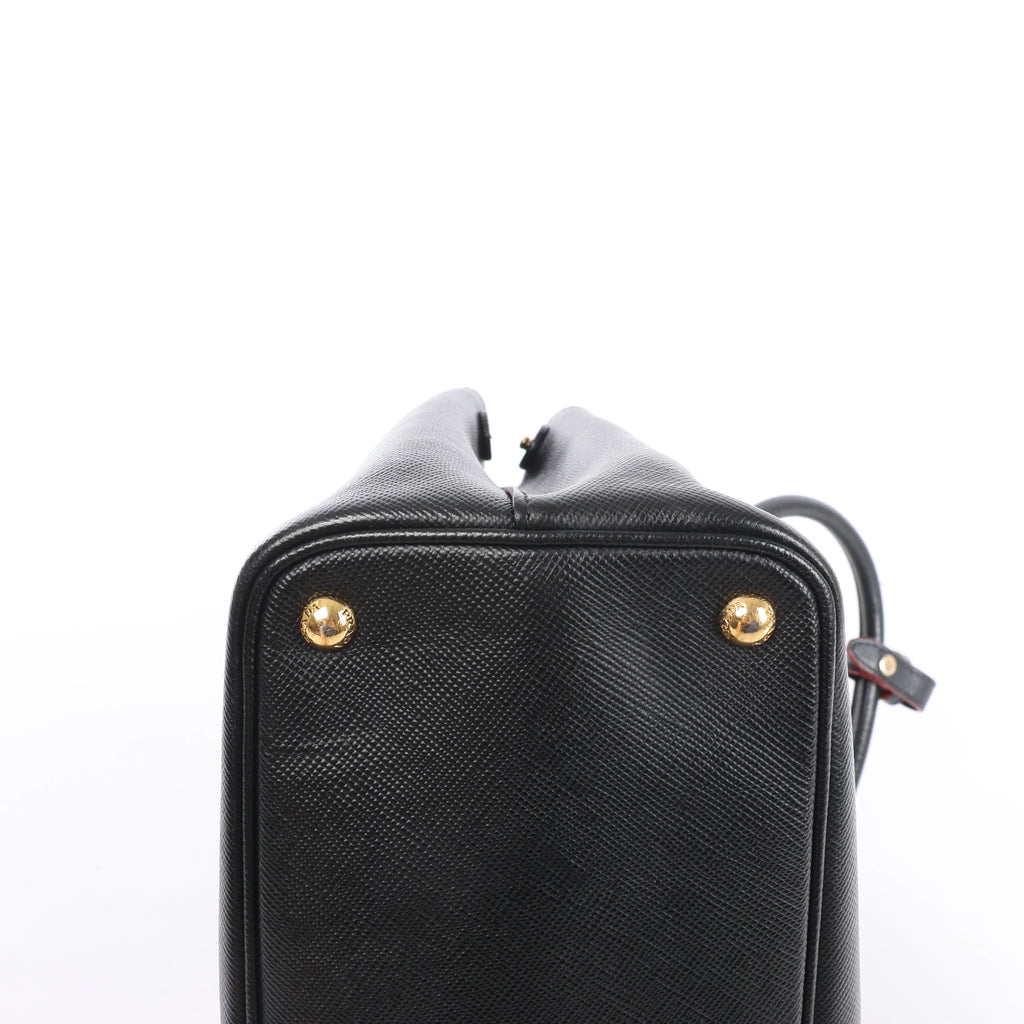 Bolso Prada Cuir Saffiano Lux de piel bidireccional en rosa