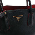 Bolso Prada Cuir Saffiano Lux de piel bidireccional en rosa