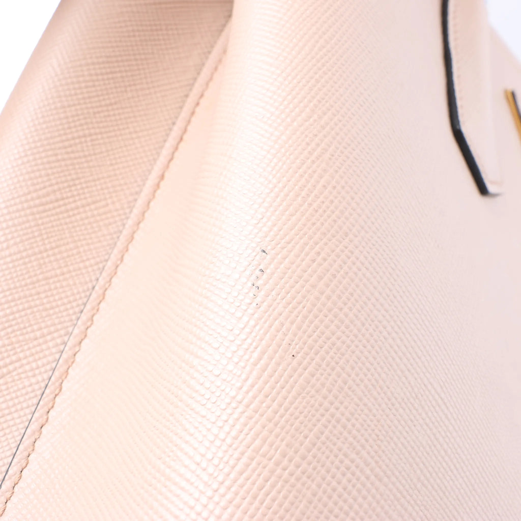 Prada Double Saffiano Leather Handbag in Pink