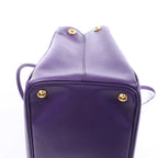 Prada Galleria Saffiano Lux Leather 2Way Handbag in Purple