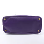 Prada Galleria Saffiano Lux Leather 2Way Handbag in Purple