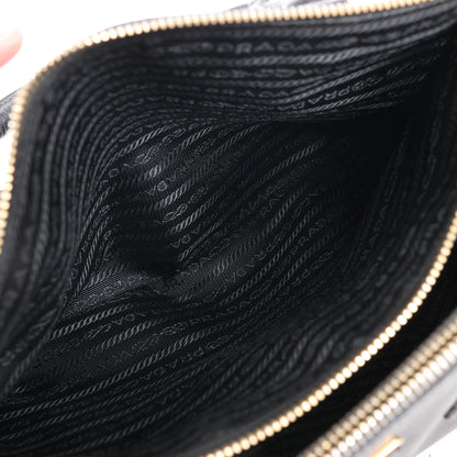 Prada Galleria Saffiano Lux Leather 2Way Handbag in Black