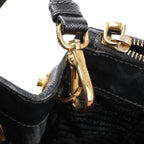 Prada Galleria Saffiano Lux Leather 2Way Handbag in Black