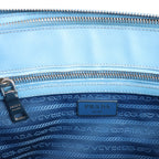 Prada Galleria Saffiano Lux Leather 2Way Handbag in Blue
