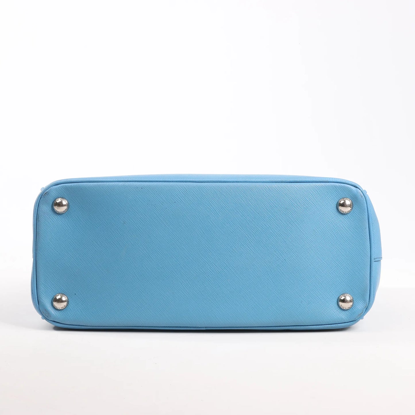 Prada Galleria Saffiano Lux Leather 2Way Handbag in Blue