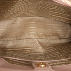 Prada Galleria Saffiano Leather 2Way Handbag in Beige