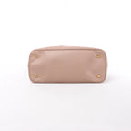 Prada Galleria Saffiano Leather 2Way Handbag in Beige