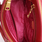 Prada Galleria Saffiano Lux Leather 2Way Handbag Red BN2316