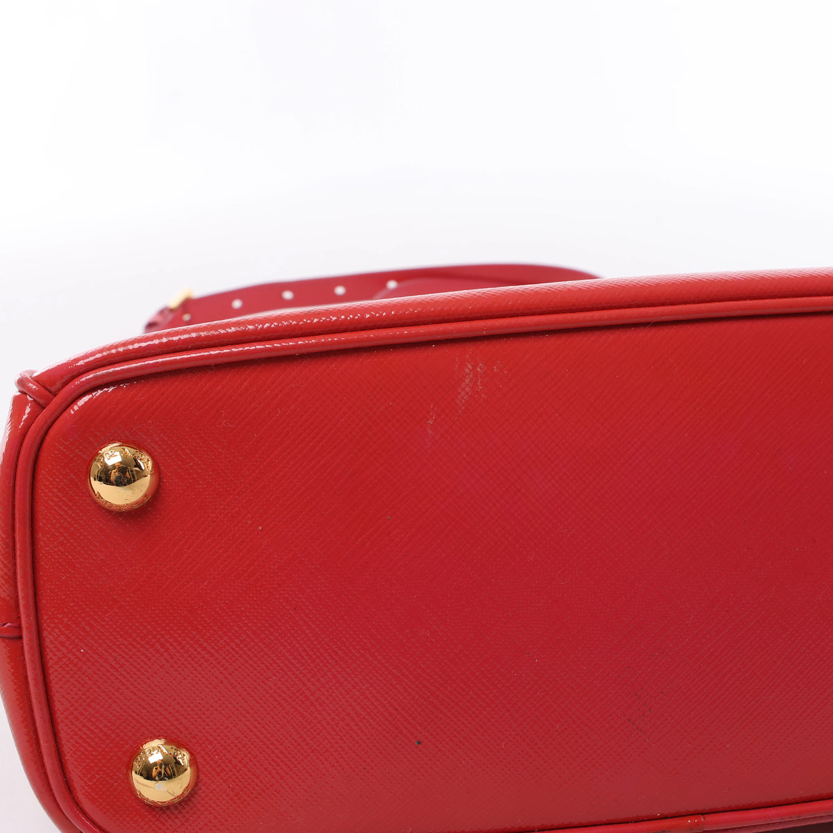 Prada Galleria Saffiano Lux Leather 2Way Handbag Red BN2316