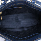 Prada Galleria Saffiano Lux Leather 2Way Handbag in Blue 324823