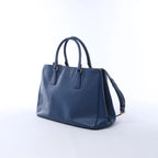 Prada Galleria Saffiano Lux Leather 2Way Handbag in Blue 324823