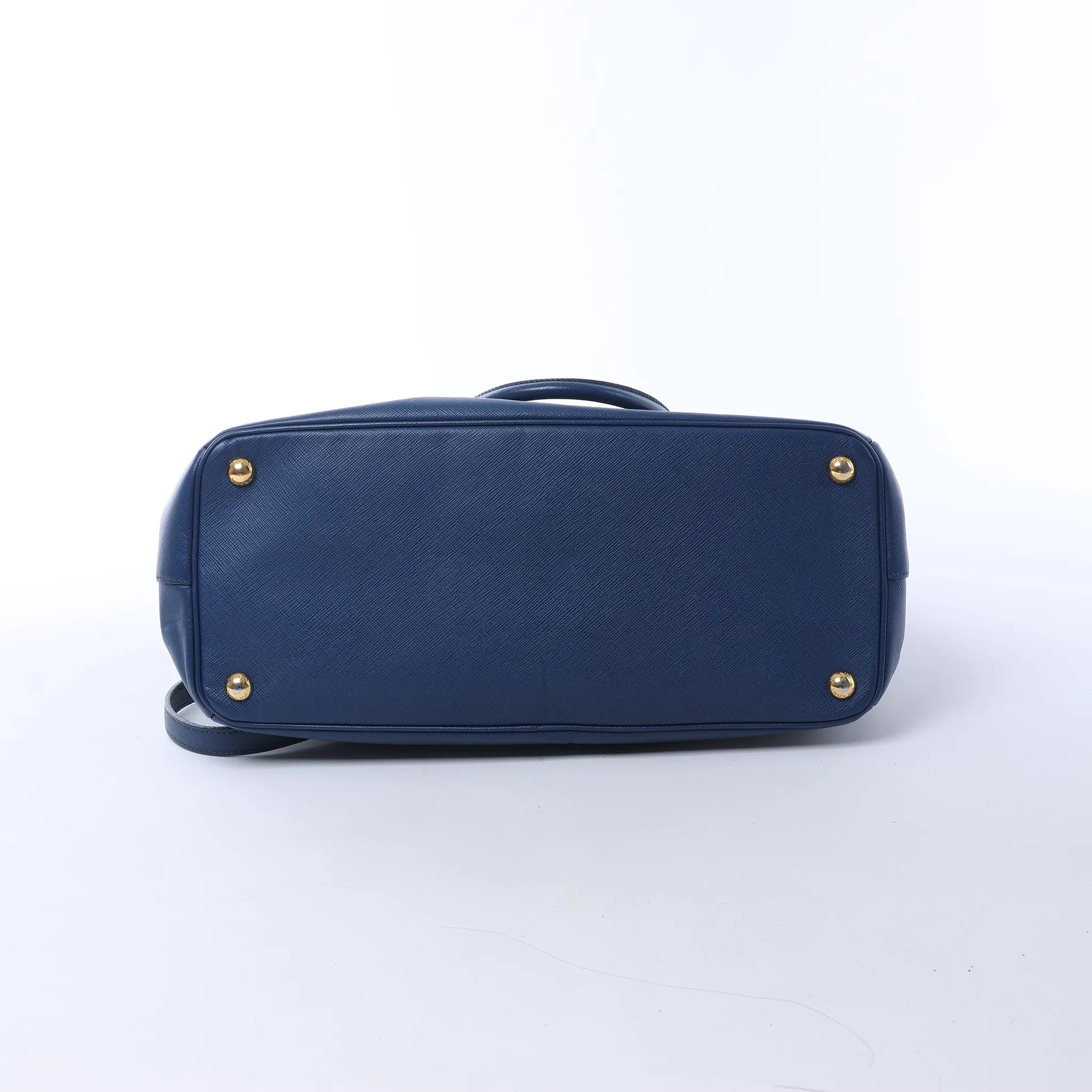 Prada Galleria Saffiano Lux Leather 2Way Handbag in Blue 324823