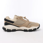 PRADA Mesh x Suede Sneakers in Beige, Size EU 40