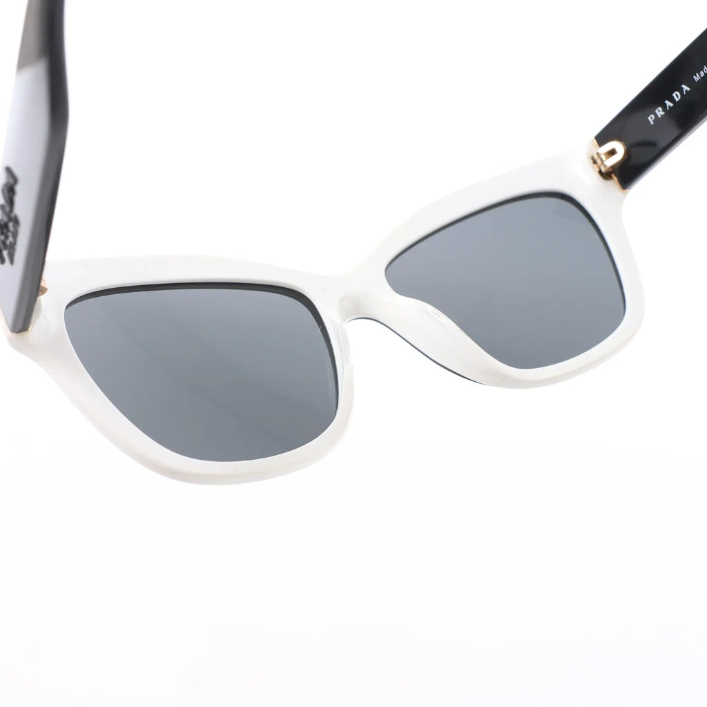 Prada SPR 23X Sunglasses in Black/White