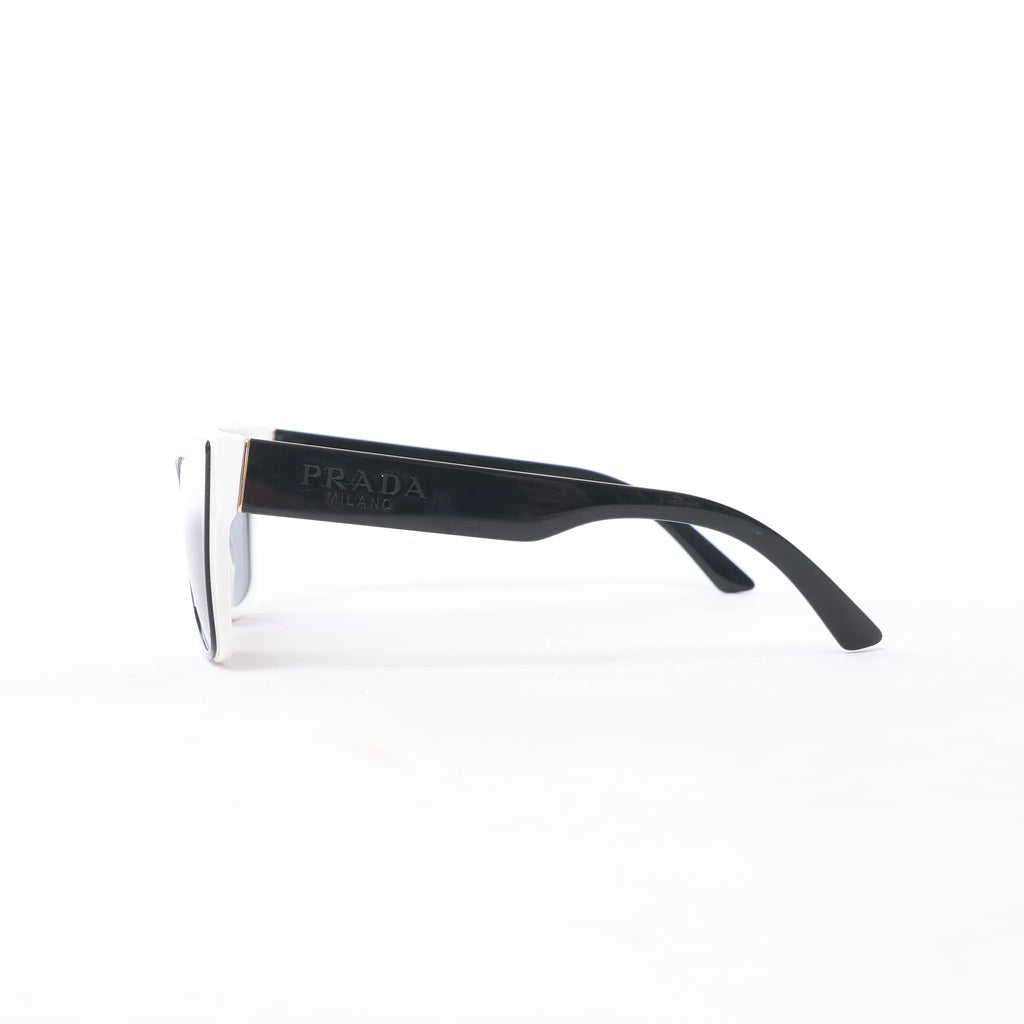 Prada SPR 23X Sunglasses in Black/White