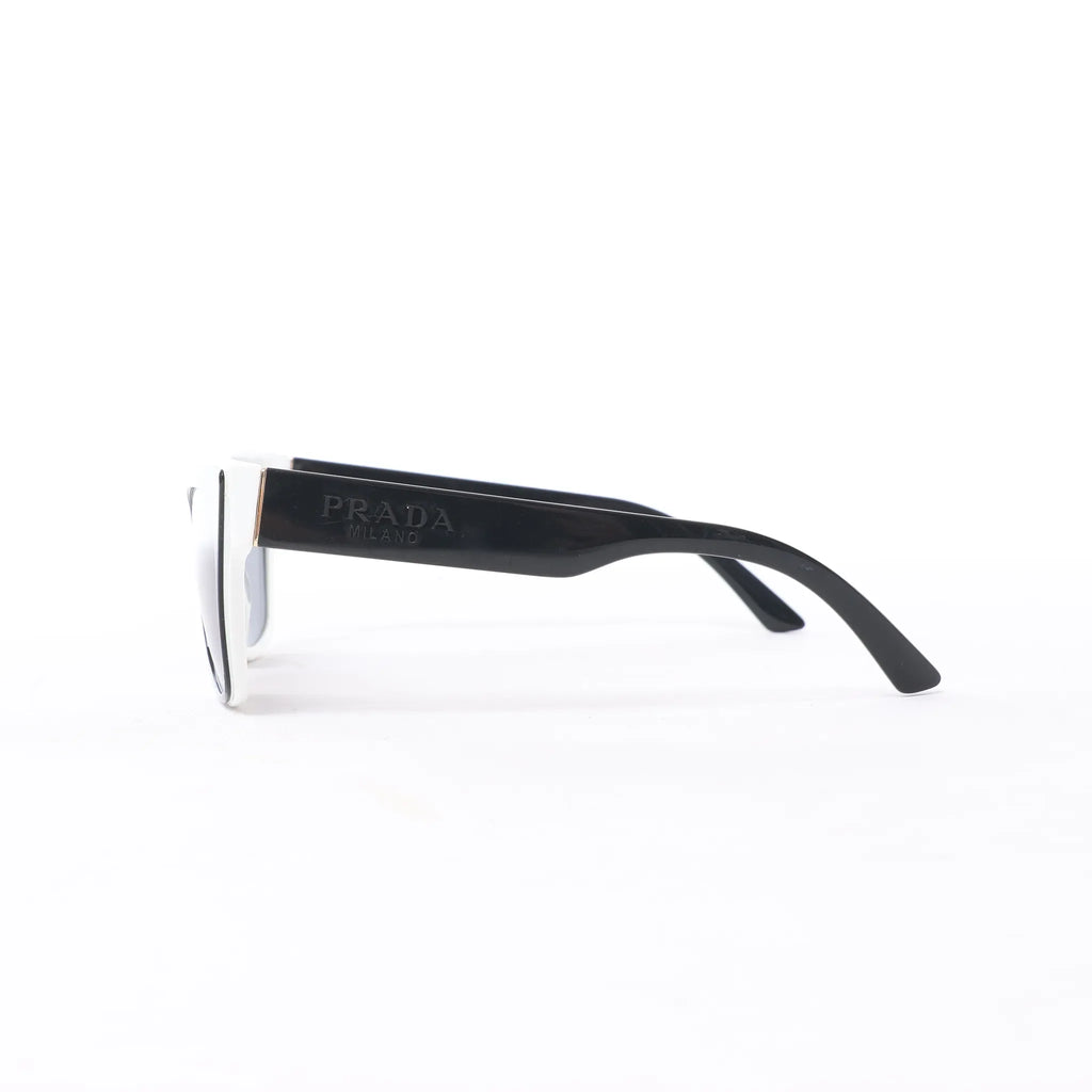 Prada SPR 23X Sunglasses in Black/White