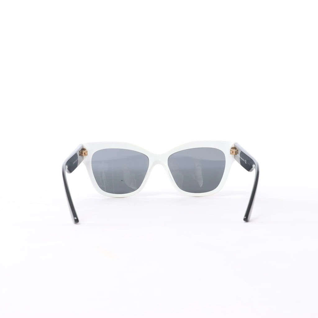 Prada SPR 23X Sunglasses in Black/White