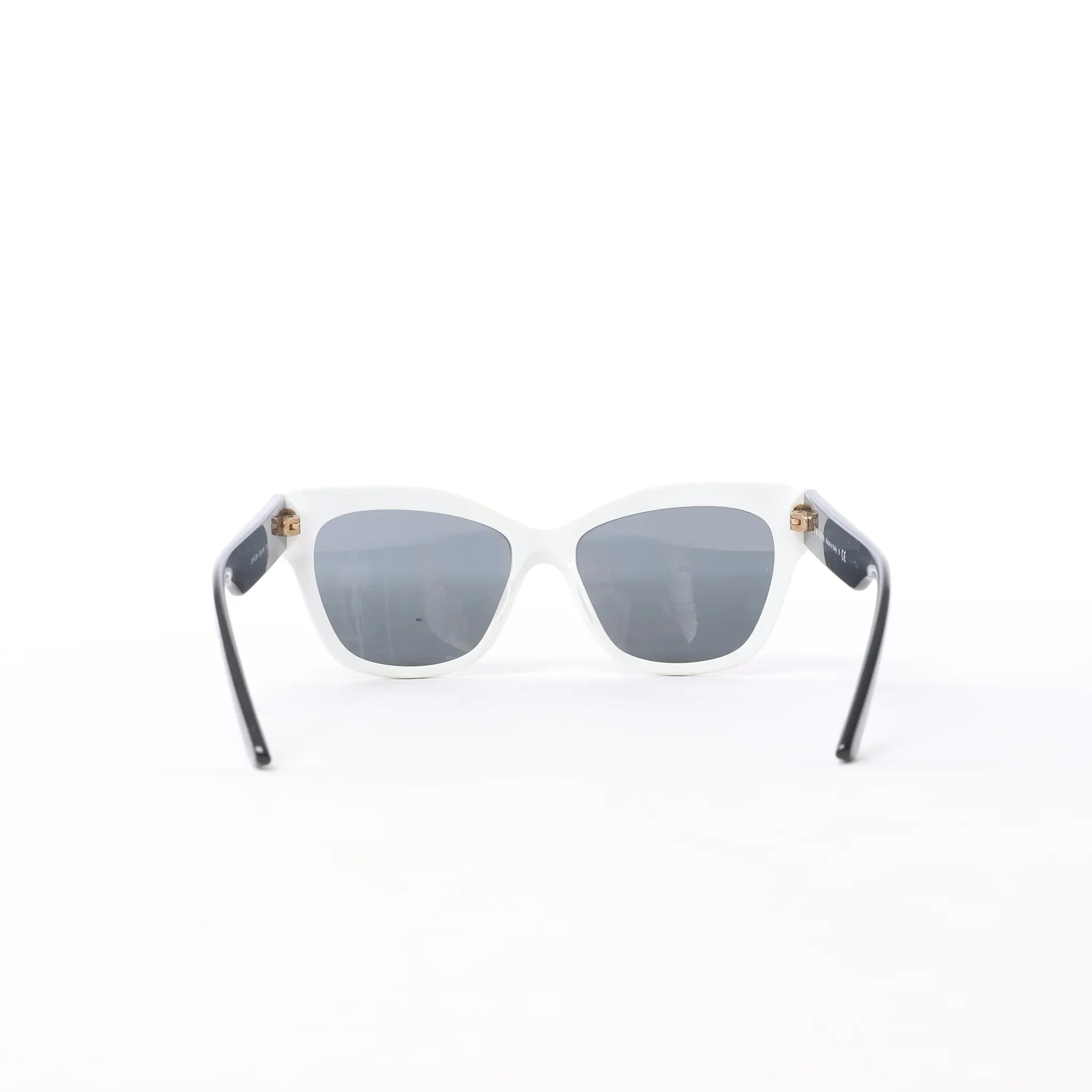 Prada SPR 23X Sunglasses in Black/White