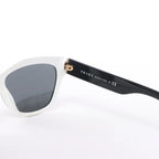 Prada SPR 23X Sunglasses in Black/White