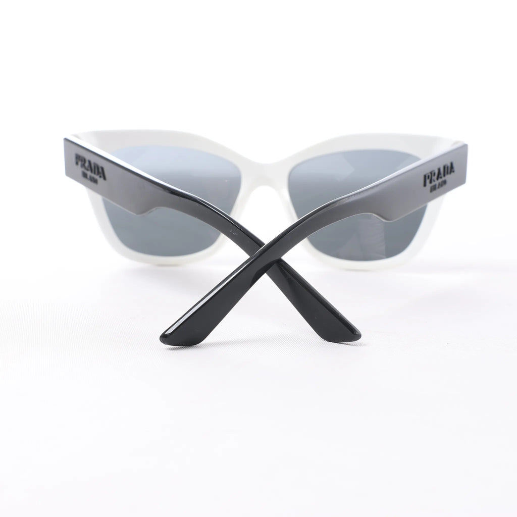 Prada SPR 23X Sunglasses in Black/White